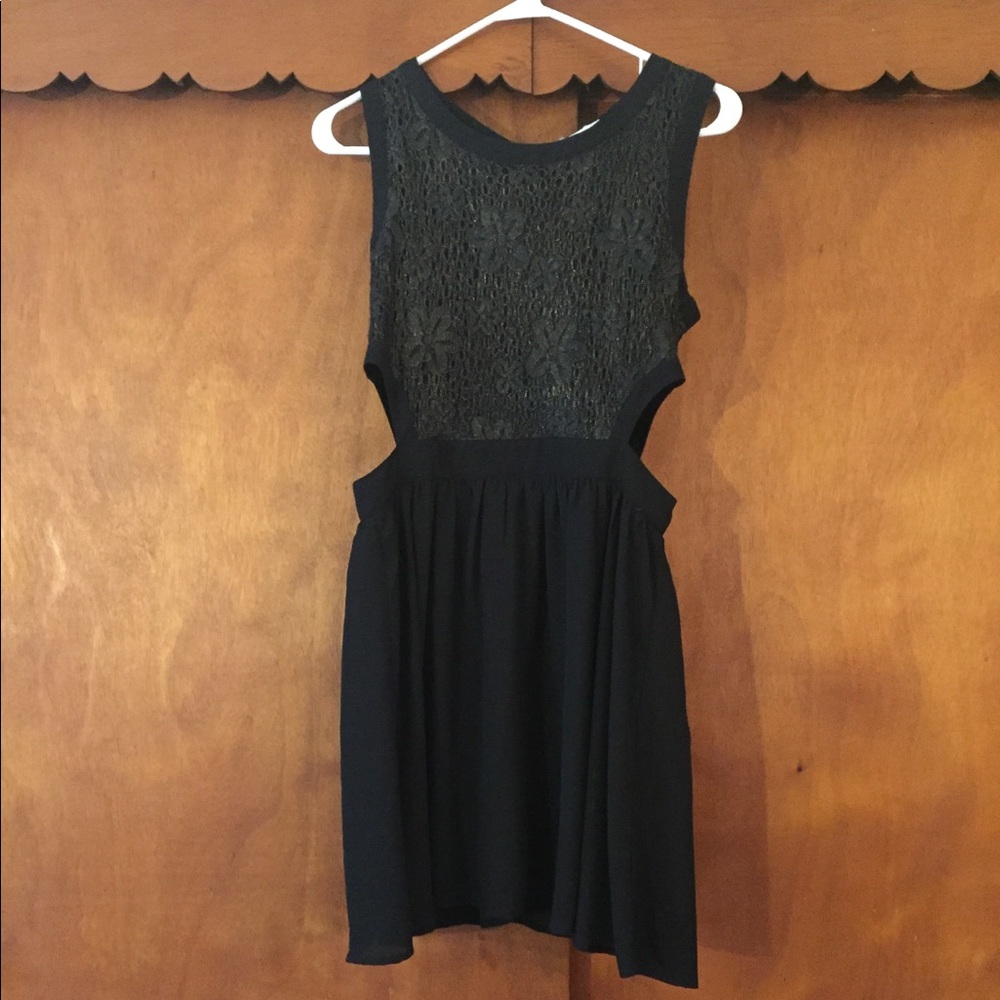 Blue Pepper Medium Black Dress
